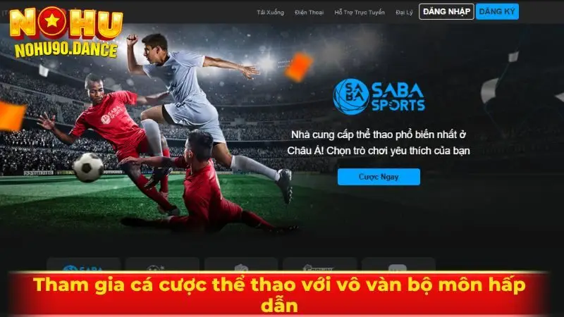 Tham gia cá cược thể thao với vô vàn bộ môn hấp dẫn